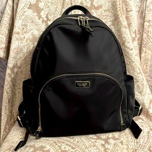 Kate Spade Dawn Large BackPack Black Bag
